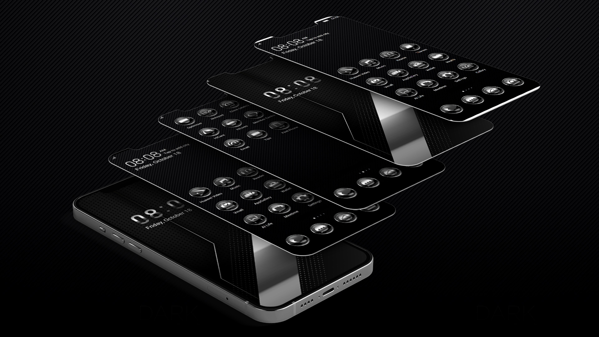 Luxury Silver Black1